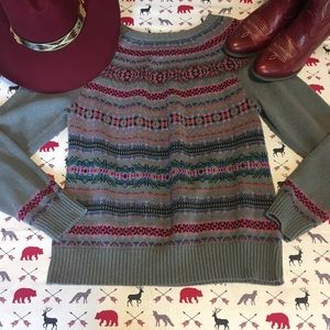 Soft Chaps Aztec sweater